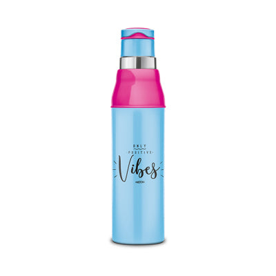 Milton Kool Steelight 400 Insulated School Kids Bottle with Inner Steel, 404 ml - Blue, 1000ml