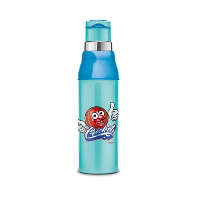 Milton Kool Steelight 400 Insulated School Kids Bottle with Inner Steel, 404 ml - Green, 900ml