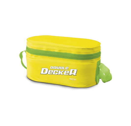 Milton Double Decker Lunch Box, (3 Container) - Yellow