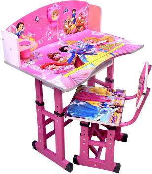 Study Table and Chair Set for Kids - Computer Table and Chair Set, Buy Foldable Study Tables - Pink