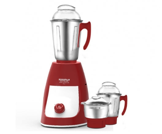 Maharaja Turbo Prime Dlx (Red &amp; White) Mixer Grinder