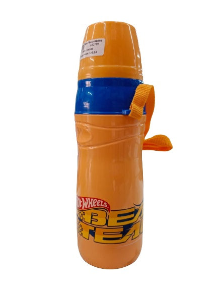 Cello Puro Sippy Insulated Sipper Water Bag For Kids 400/600Ml, Food Grade Plastic Water Bottle - Orange, 600ml