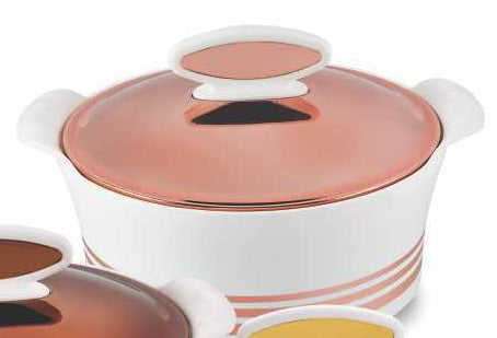 Rishabh Swage Casserole 2500ml - Orange