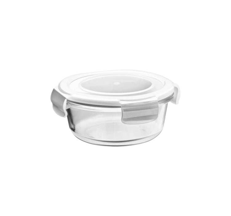 Treo: Fridgeware: Store Fresh Round Containe 380/580/870ml (1Pcs) - 380ml