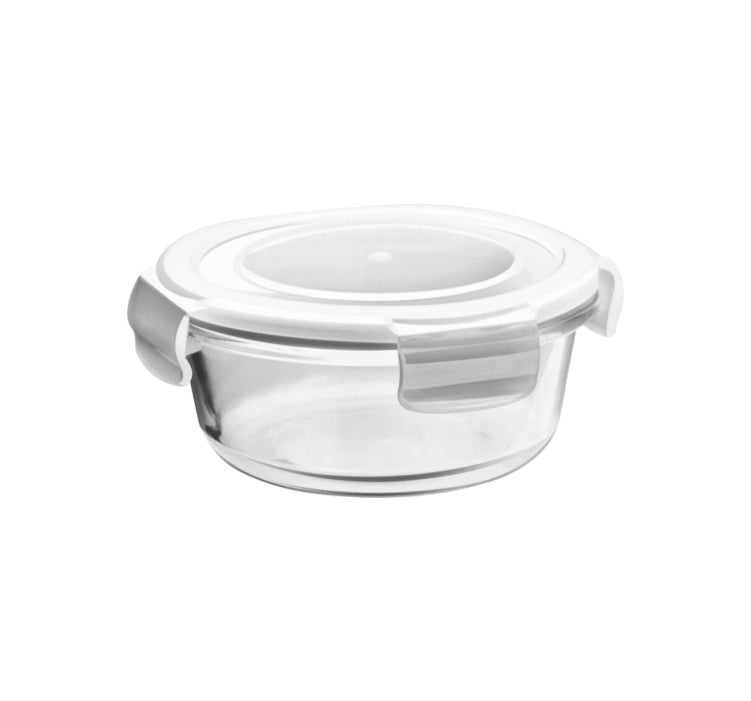Treo: Fridgeware: Store Fresh Round Containe 380/580/870ml (1Pcs) - 580ml