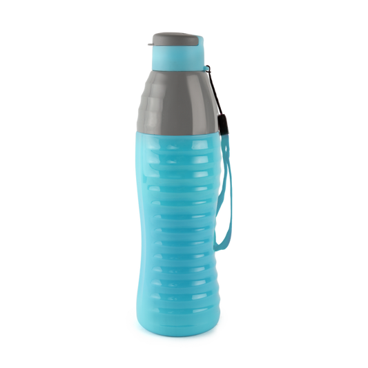 Cello Puro Fashion Water Bottle 900 ML (Multicolours) Pack Of 1pcs... - Blue