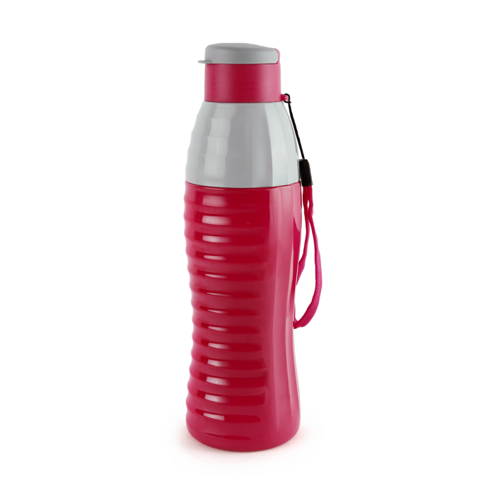 Cello Puro Fashion Water Bottle 900 ML (Multicolours) Pack Of 1pcs... - Red