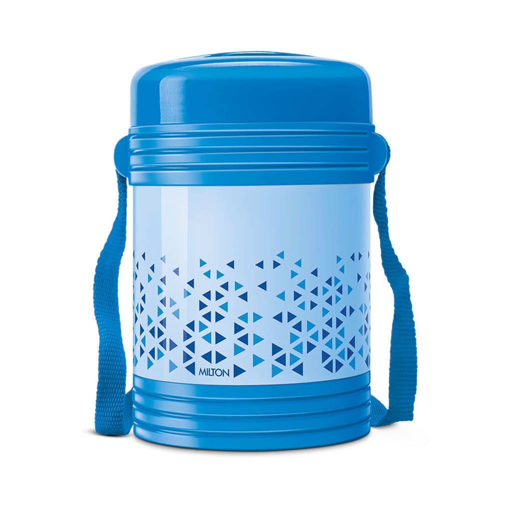 Milton Vector Tiffin 3/4 Containers. (Pack Of 1) - NO.4, Blue