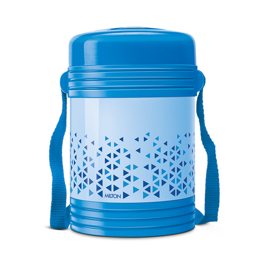 Milton Vector Tiffin 3/4 Containers. (Pack Of 1) - NO.4, Blue